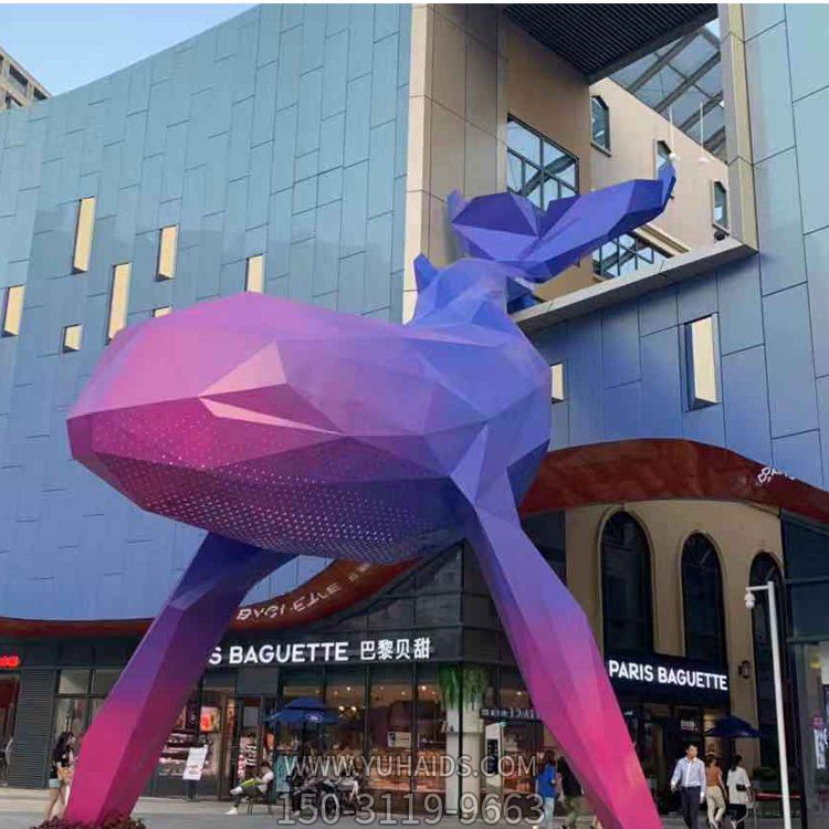 大型不锈钢抽象海豚博鱼网页版园林广场户外摆件