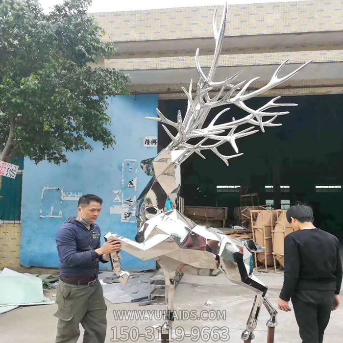 小区广场不锈钢抽象艺术景观博鱼网页版