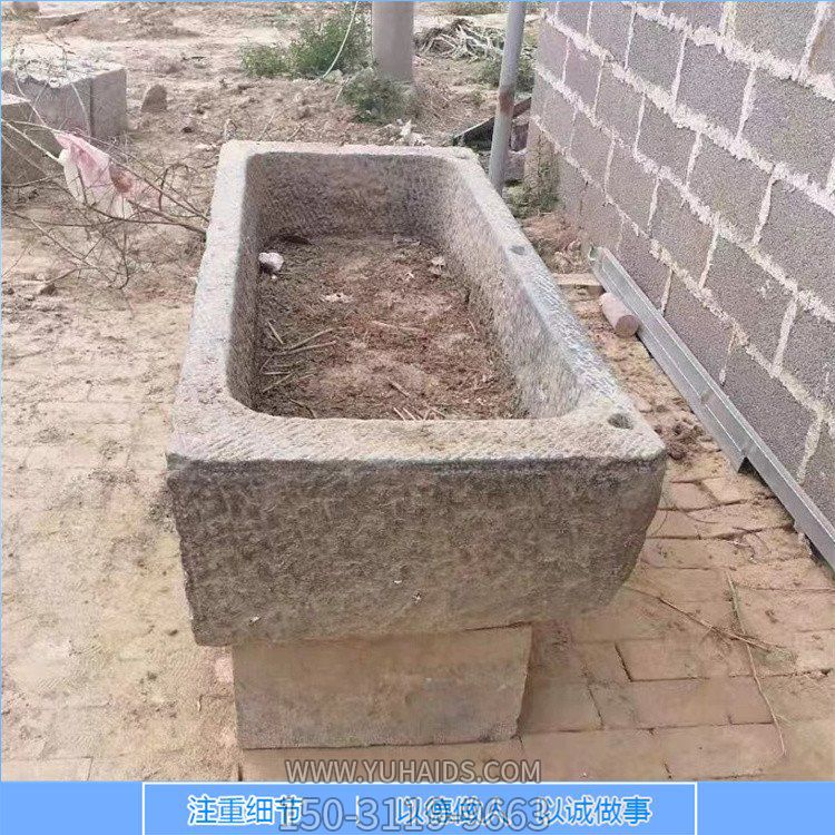庭院景观老石槽 水景装饰青石槽 博鱼网页版