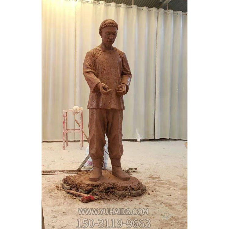 泥塑户外园林景观人物博鱼网页版