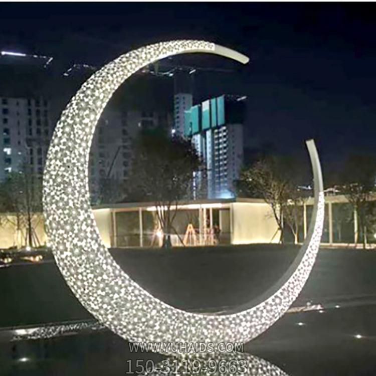 镂空发光户外景观月亮博鱼网页版