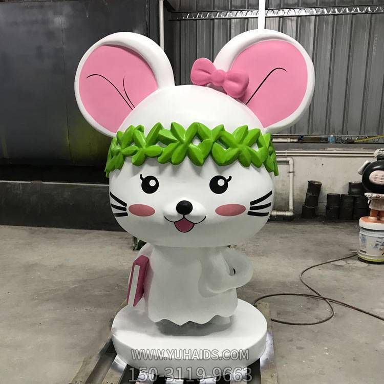 玻璃钢卡通幼儿园动物景观摆件博鱼网页版