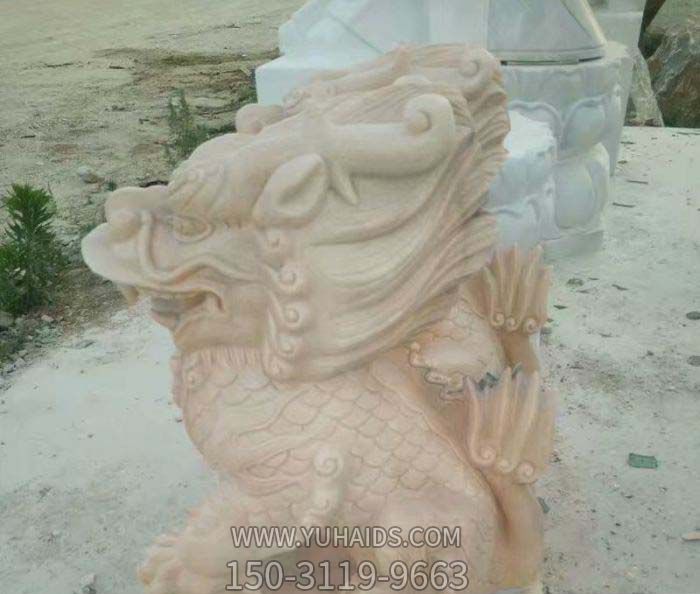 麒麟博鱼网页版-石雕庭院寺庙神兽麒麟博鱼网页版