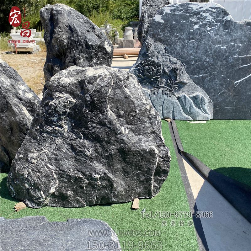 九龙玉景观石屏风门牌石路标园林假山天石头然公园庭院别墅影壁石_2423博鱼网页版