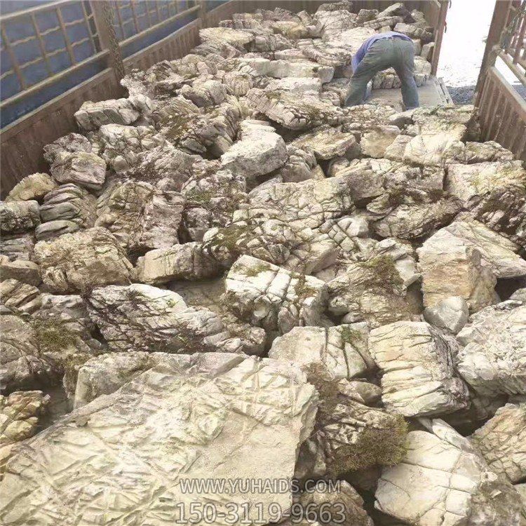 河道护坡石头龟纹石石雕假山石博鱼网页版