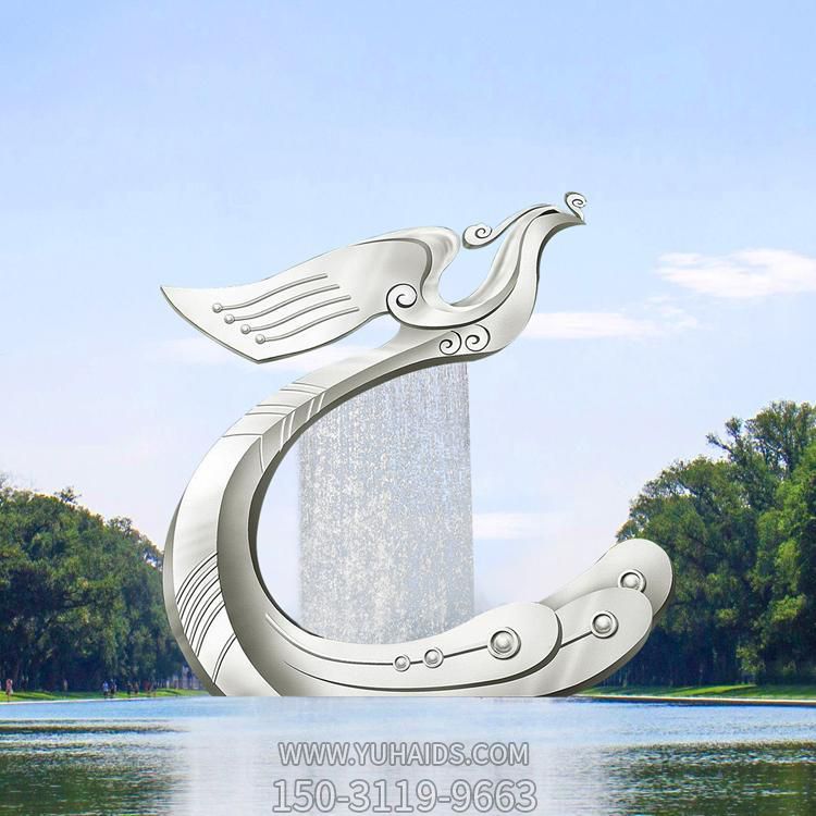 园林景观不锈钢喷水户外大型博鱼网页版