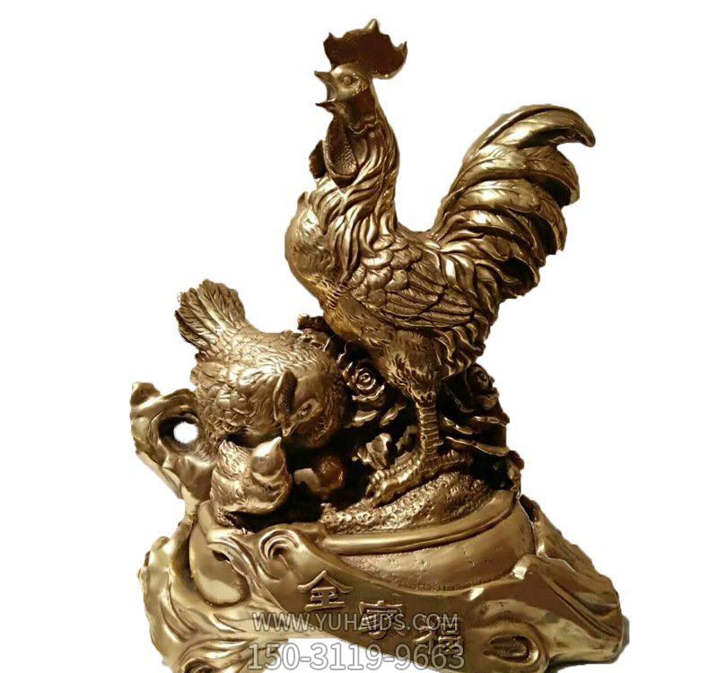 室内公司摆放打鸣玻璃钢喷漆鸡博鱼网页版