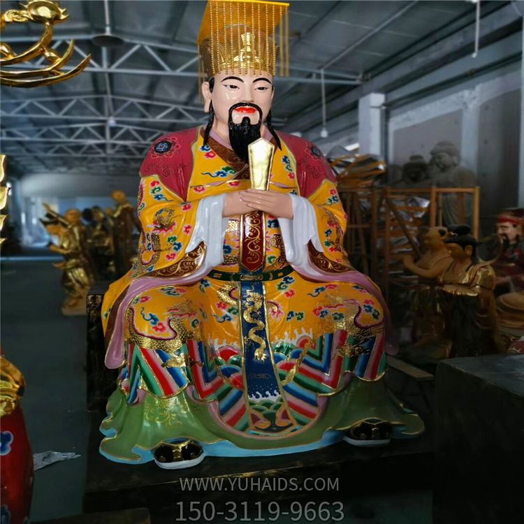 景区寺庙玻璃钢泰山神东岳大帝博鱼网页版
