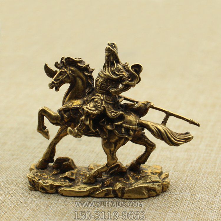 纯铜锻造家居装饰品摆件关公博鱼网页版