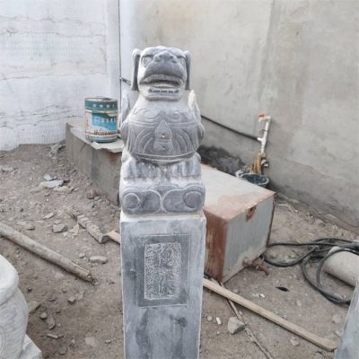 庭院景区装饰花岗岩栓马桩 仿古门口栓马柱 博鱼网页版