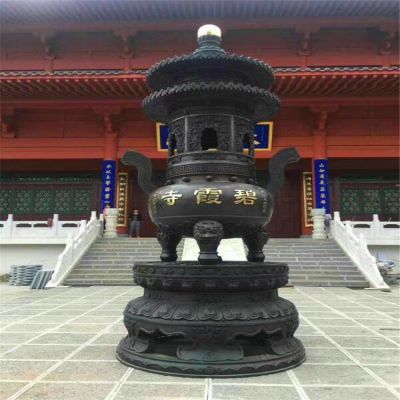 青铜古代创意寺庙香炉博鱼网页版