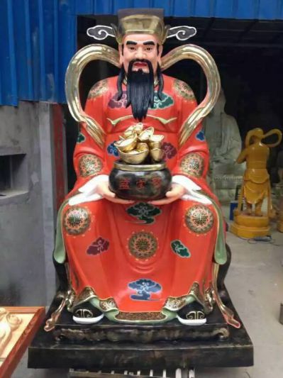 寺庙家用玻璃钢供奉菩萨财神博鱼网页版