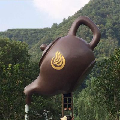 公园景区大型玻璃钢悬浮流水天壶博鱼网页版