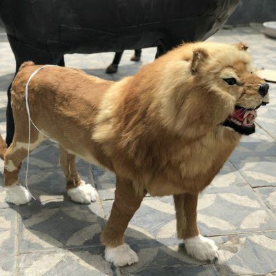 游乐场摆放大型皮毛仿真动物博鱼网页版