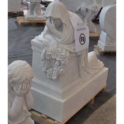 当老师石雕西方人物景观摆件
