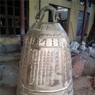 仿古做旧寺庙大型铜钟博鱼网页版