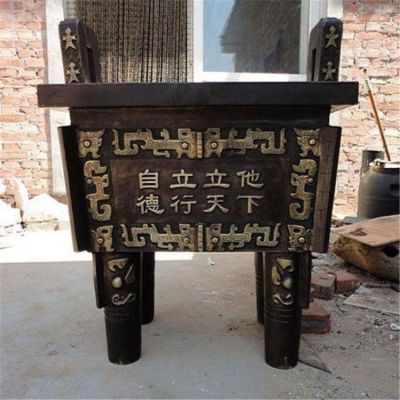寺庙大型铜雕仿古鼎博鱼网页版