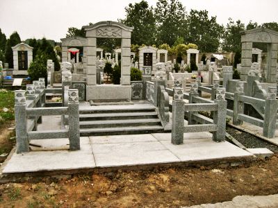 大理石简易墓碑