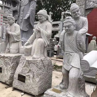 大理石石雕公园二十四孝人物景观博鱼网页版