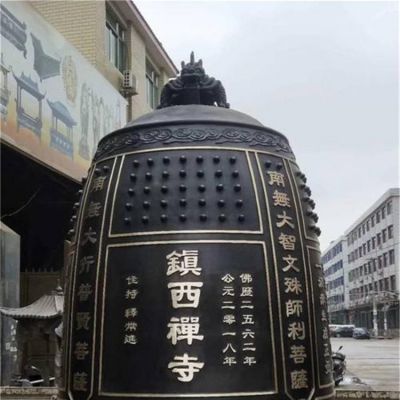 寺庙宗教祈福大型铜雕铜钟博鱼网页版