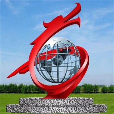 广场大型不锈钢金属地球仪博鱼网页版