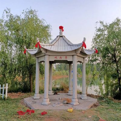  公园海边玻璃钢卡通园林大型中式凉亭博鱼网页版