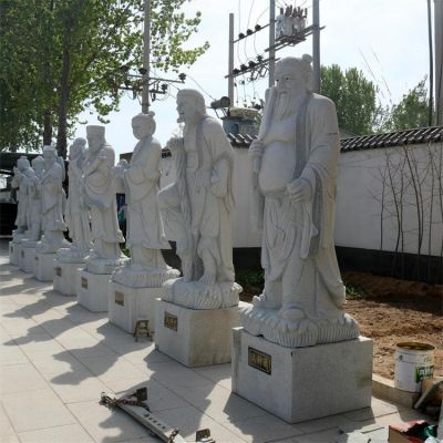 户外园林大理石石雕八仙过海博鱼网页版