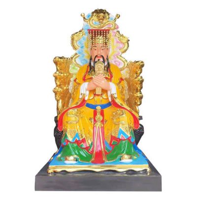 寺庙供奉玻璃钢彩绘玉皇大帝和王母娘娘博鱼网页版