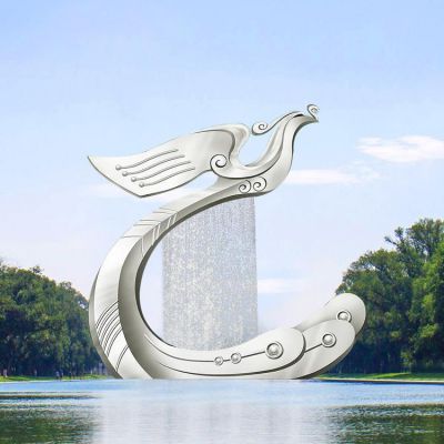 园林景观不锈钢喷水户外大型博鱼网页版