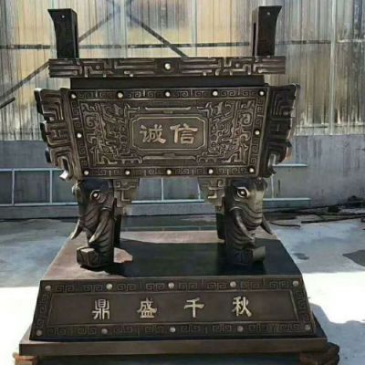 寺庙大型玻璃钢仿铜浮雕铜鼎博鱼网页版