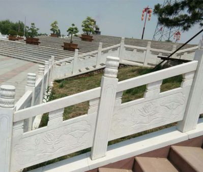 广场台阶扶手花岗岩简易栏杆