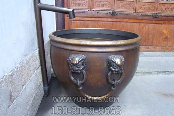 缸博鱼网页版-不锈钢创意仿铜缸博鱼网页版