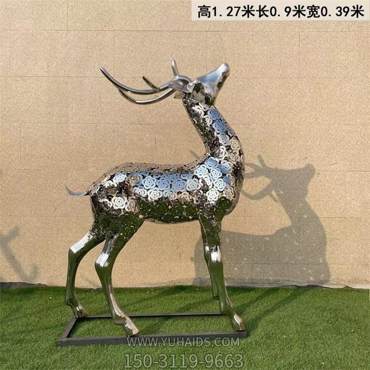 不锈钢抽空户外园林小鹿博鱼网页版