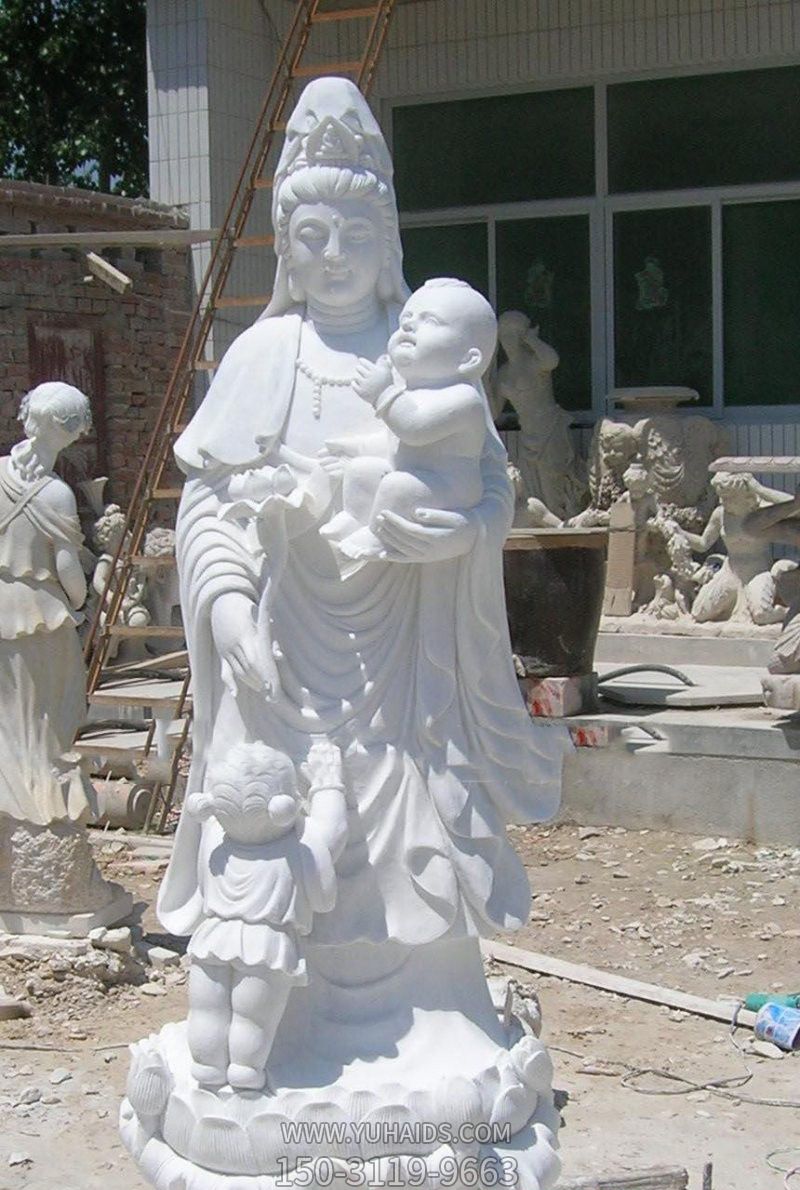 汉白玉立式送子观音博鱼网页版