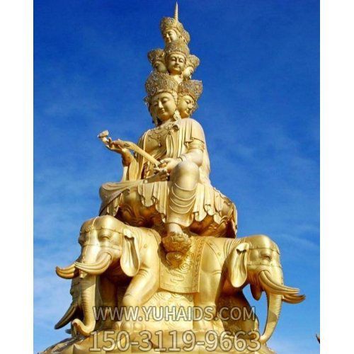 景区大型铸铜文姝普贤博鱼网页版