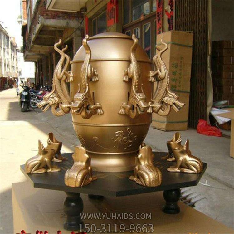 户外园林大型铜雕地动仪博鱼网页版