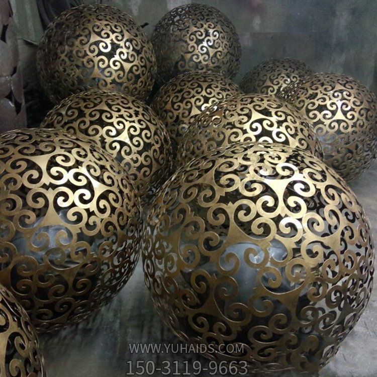 不锈钢镂空创意照明镂空球博鱼网页版