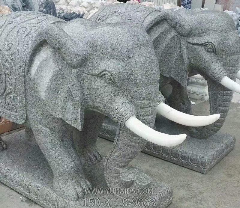 公园景区石雕砂石大象博鱼网页版