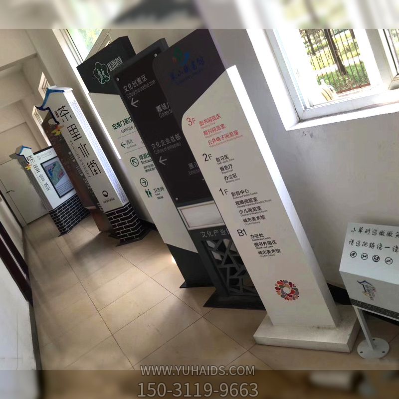 景区园林摆放不锈钢导向牌标语博鱼网页版