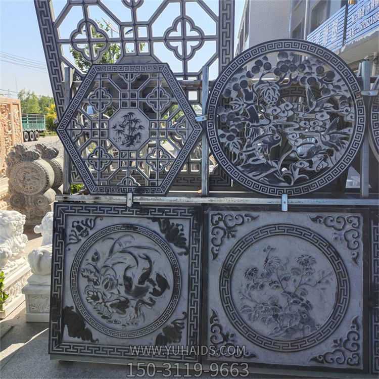 大理石做旧浮雕地砖别墅窗花影背墙博鱼网页版