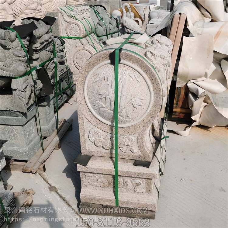 祖祠花岗岩仿古做旧石门墩福字石鼓 门鼓石摆件博鱼网页版
