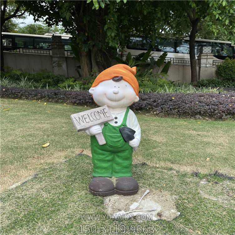 乐园卡通玻璃钢玩偶博鱼网页版