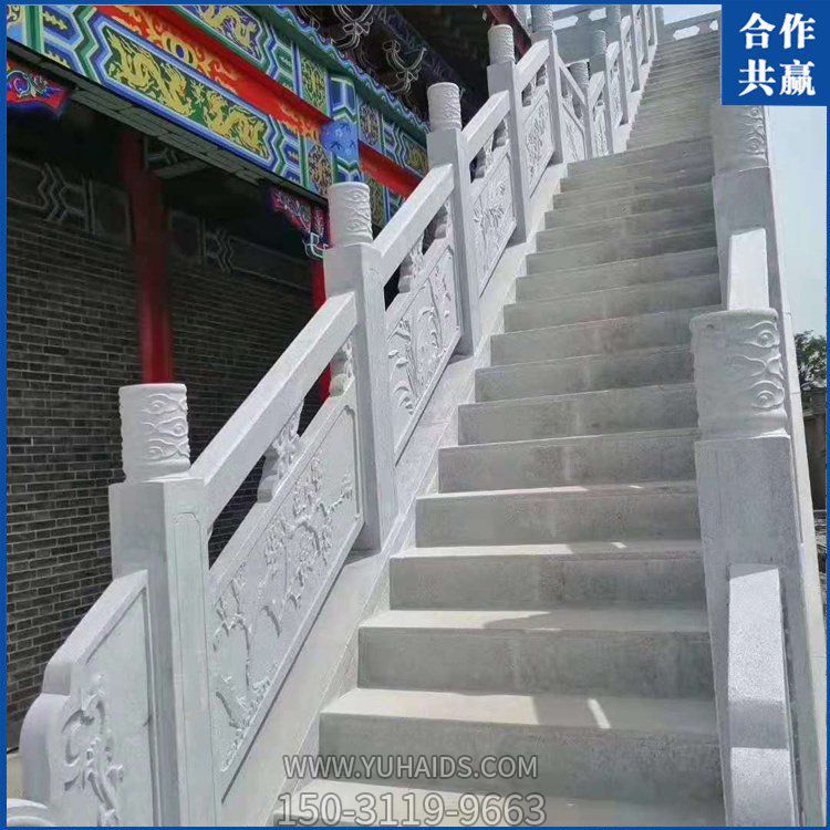 园林景区青石石雕栏杆装饰美化园林景观博鱼网页版