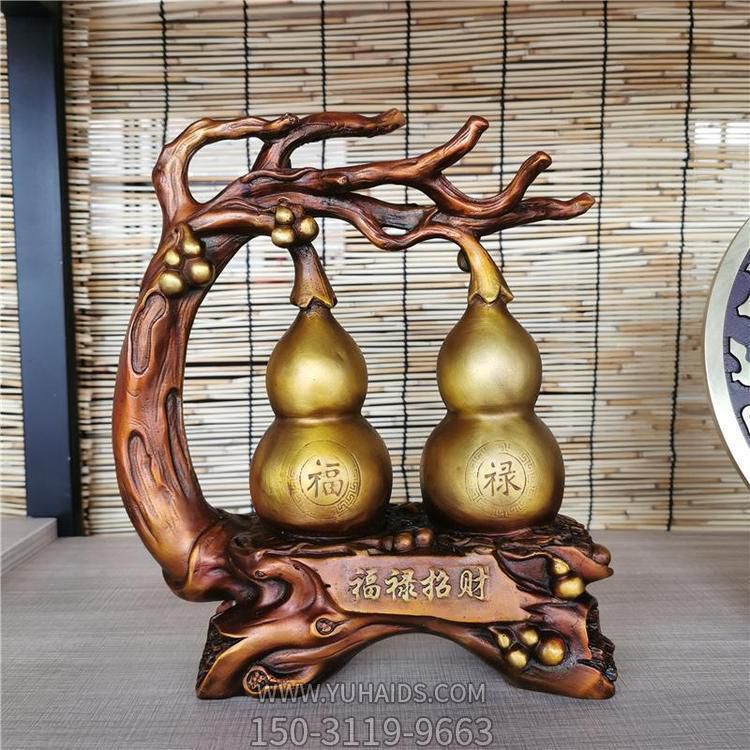 大理石石雕园林创意招财葫芦博鱼网页版