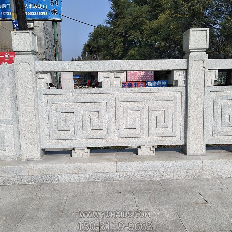 大理石石雕景观园林河道围栏博鱼网页版