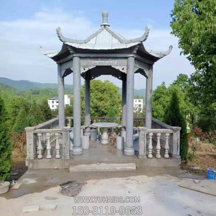 景区园林摆放大理石凉亭博鱼网页版摆件