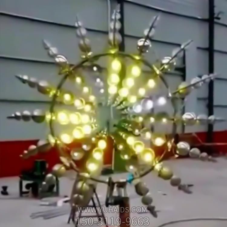 不锈钢户外园林景区创意照明景观摆件博鱼网页版