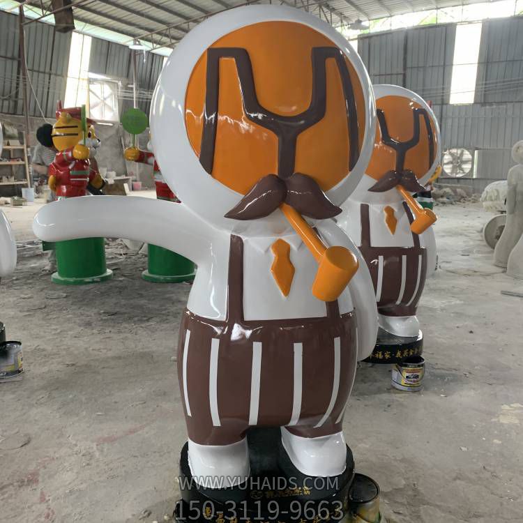 商场室内摆放玻璃钢卡通人物博鱼网页版