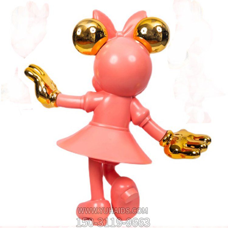 商场园林景观玻璃钢卡通米妮博鱼网页版