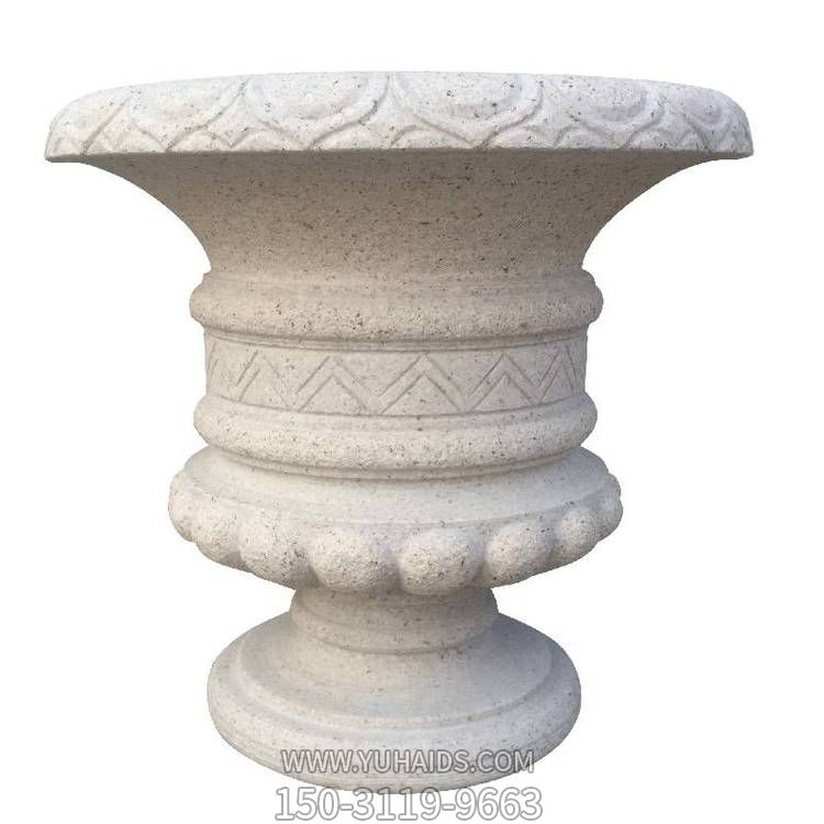 花岗岩大理石石雕欧式花盆花钵博鱼网页版